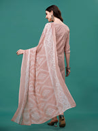 Floral Printed Casual Wear Kurta With Pant & Dupatta, Multicolor - Hiral Fashion | Grocsy