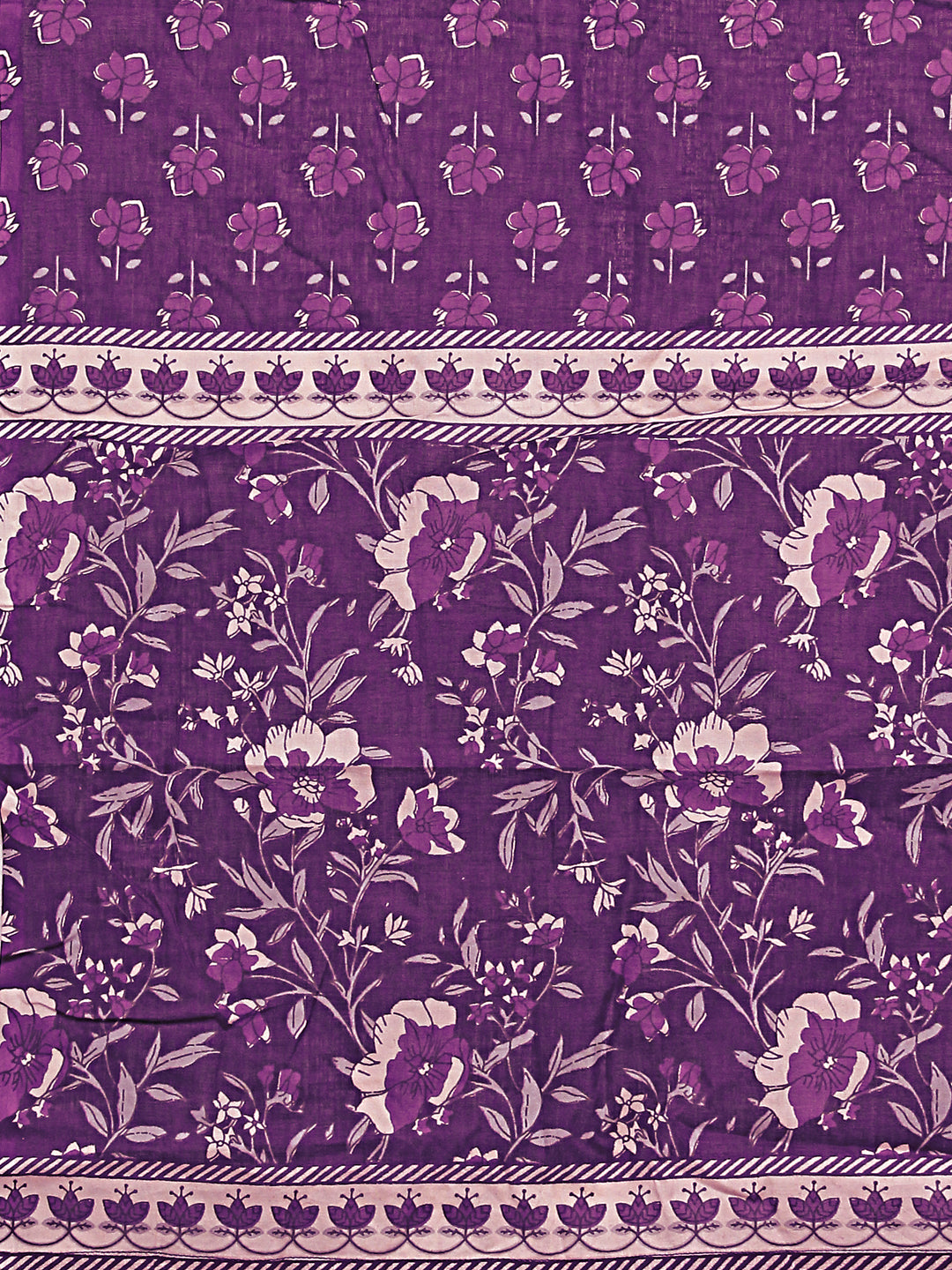 Floral Printed Kurta With Pant & Dupatta, Multicolor - Hiral Fashion | Grocsy