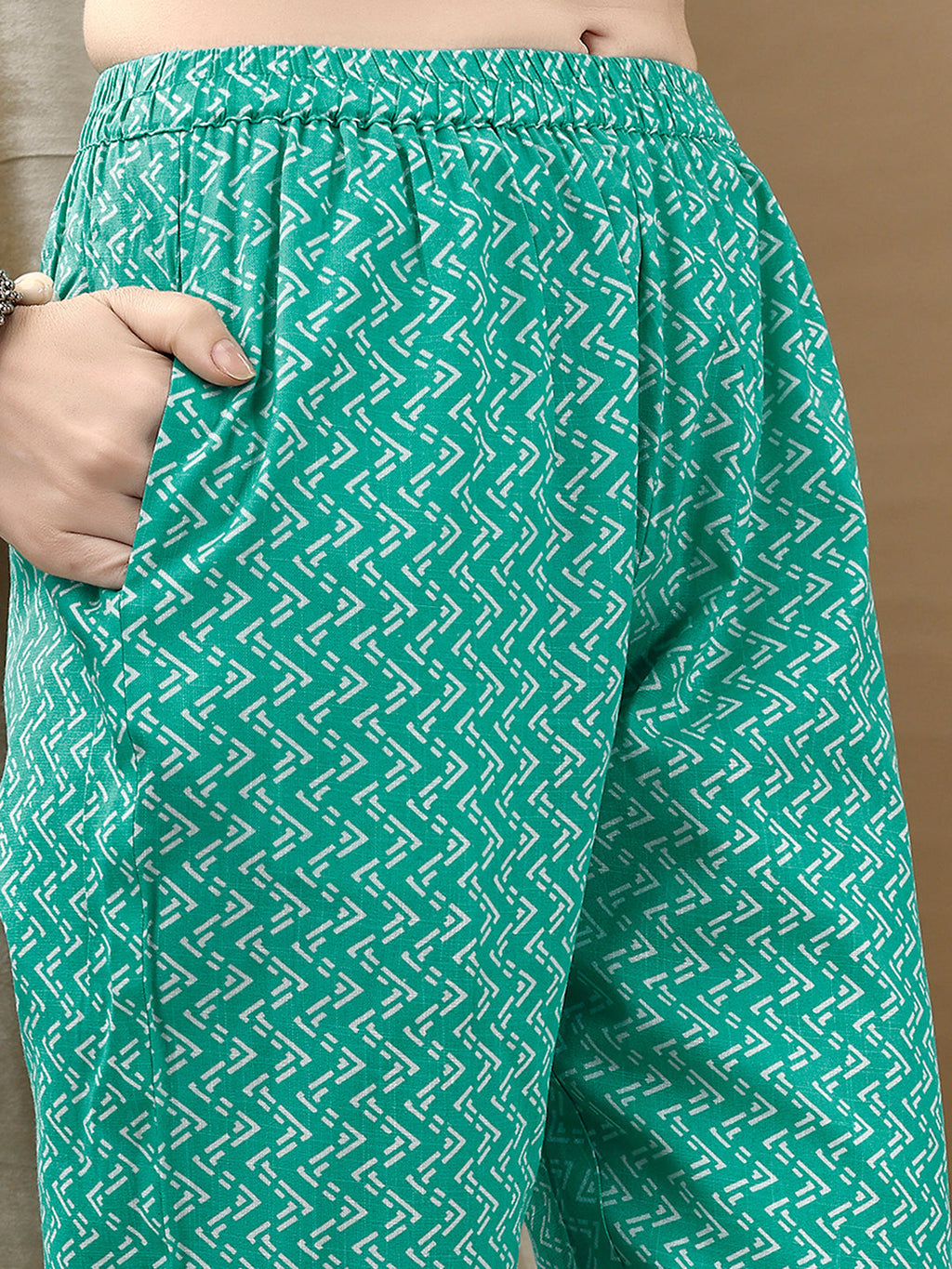 Embroidered & Printed Kurta With Pant & Dupatta, Blue - Hiral Fashion | Grocsy