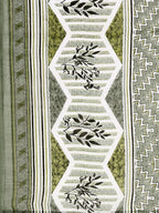 Leaf Printed Kurta With Printed Pant & Dupatta, Multicolor - Hiral Fashion | Grocsy
