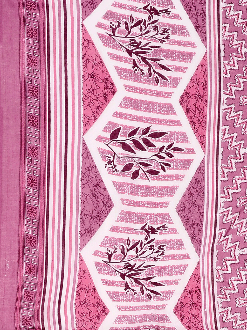 Leaf Printed Kurta With Printed Pant & Dupatta, Multicolor - Hiral Fashion | Grocsy