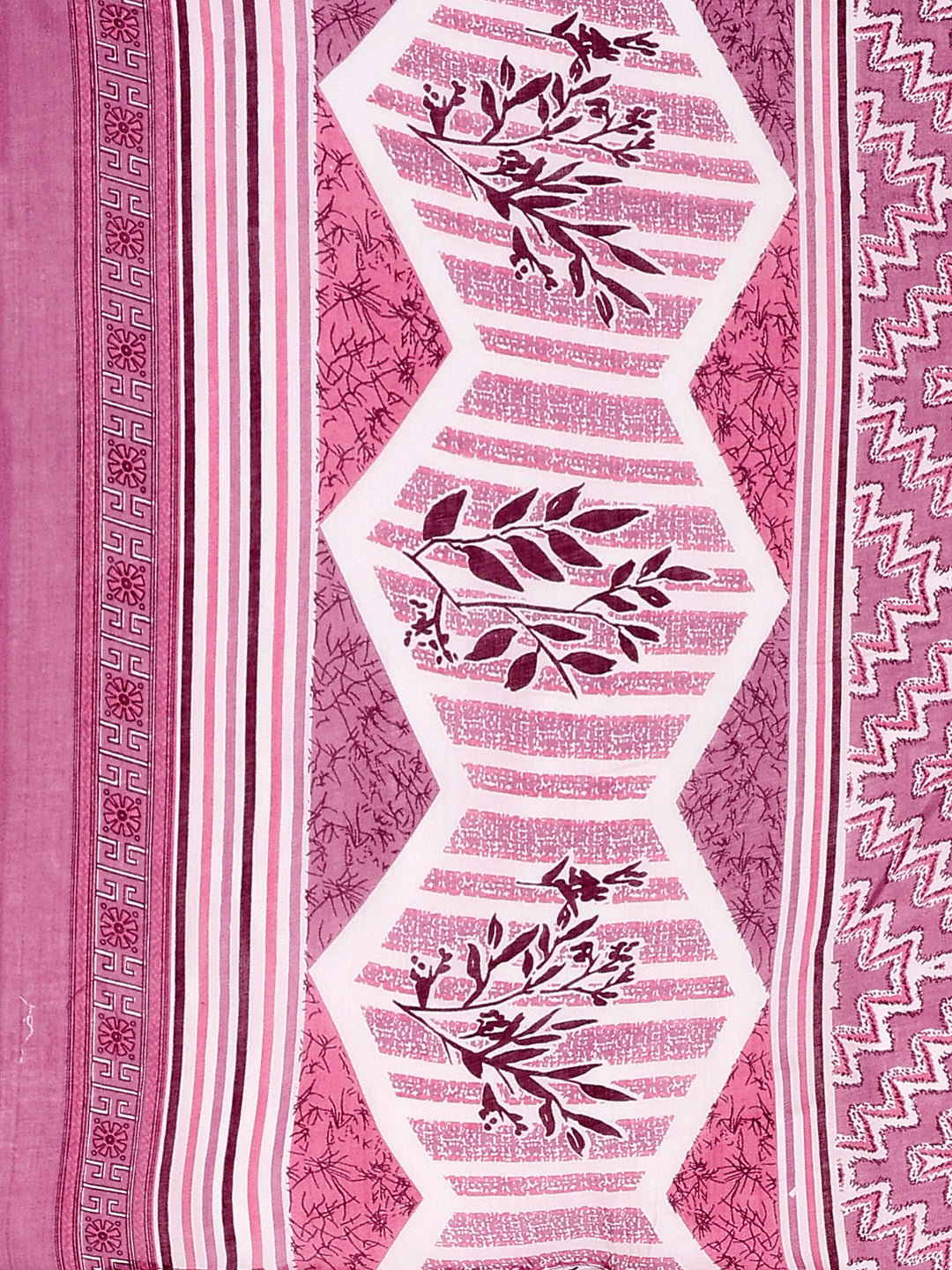Leaf Printed Kurta With Printed Pant & Dupatta, Multicolor - Hiral Fashion | Grocsy