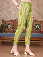 Printed Kurta With Printed Pant & Dupatta, Multicolor - Hiral Fashion | Grocsy
