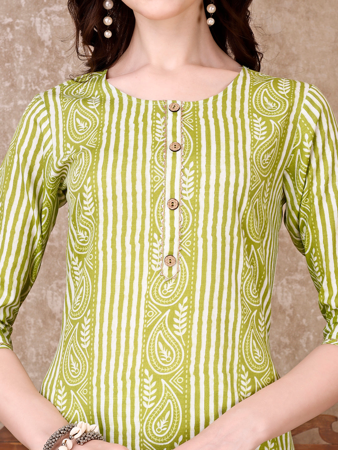 Printed Kurta With Printed Pant & Dupatta, Multicolor - Hiral Fashion | Grocsy