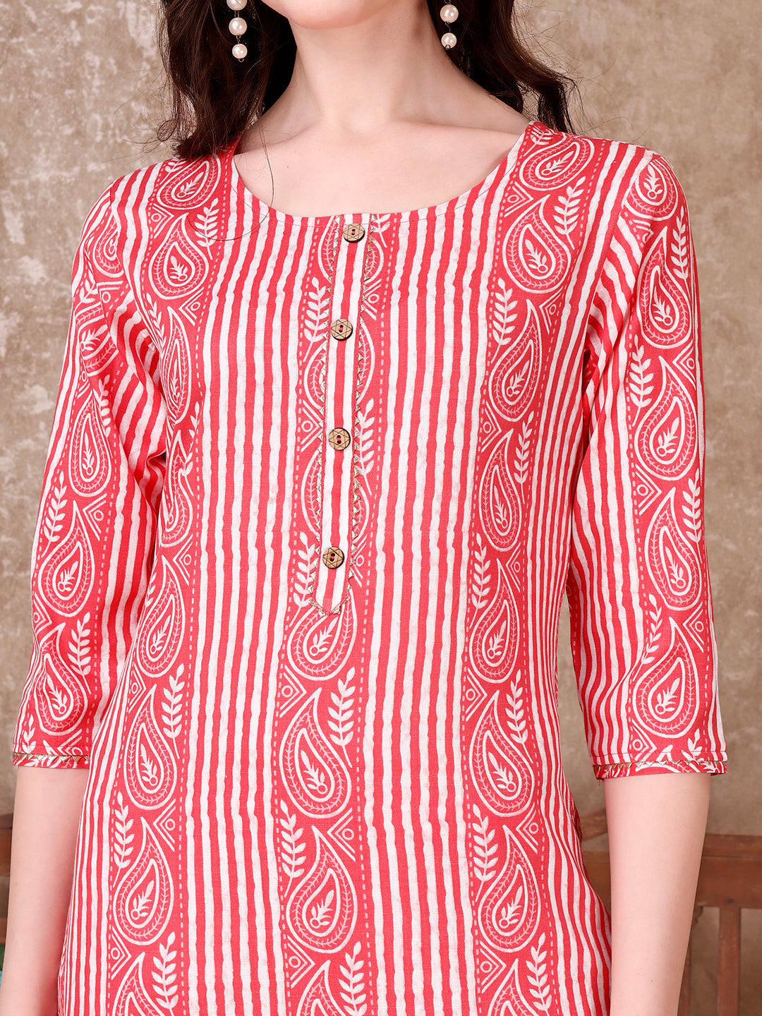 Printed Kurta With Printed Pant & Dupatta, Multicolor - Hiral Fashion | Grocsy