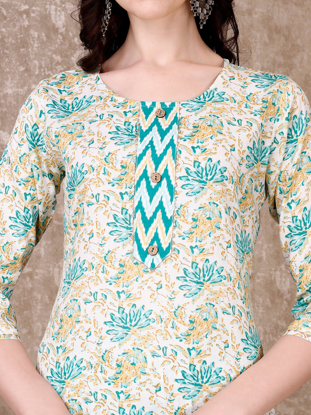 Floral Printed Kurta With Printed Pant & Dupatta, Multicolor - Hiral Fashion | Grocsy