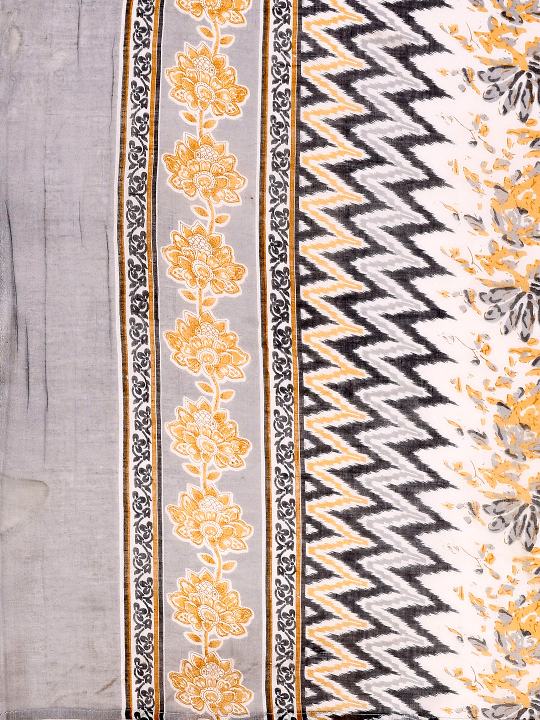 Floral Printed Kurta With Printed Pant & Dupatta, Multicolor - Hiral Fashion | Grocsy