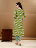 Ethnic Motifs Printed Kurta With Ethnic Motifs Printed Kurta With Printed Pant & Dupatta, Multicolor - Hiral Fashion | Grocsy