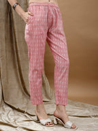 Floral Printed Kurta With Pant & Dupatta, Peach - Hiral Fashion | Grocsy