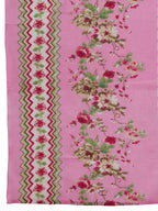Floral Printed Kurta With Pant & Dupatta, Pink - Hiral Fashion | Grocsy