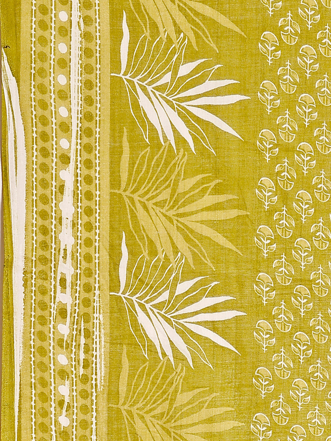 Ethnic Motifs Printed Kurta With Pant & Dupatta, Green - Hiral Fashion | Grocsy