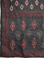Ethnic Motifs Printed Aline Kurta With Pant & Dupatta, Black - Hiral Fashion | Grocsy
