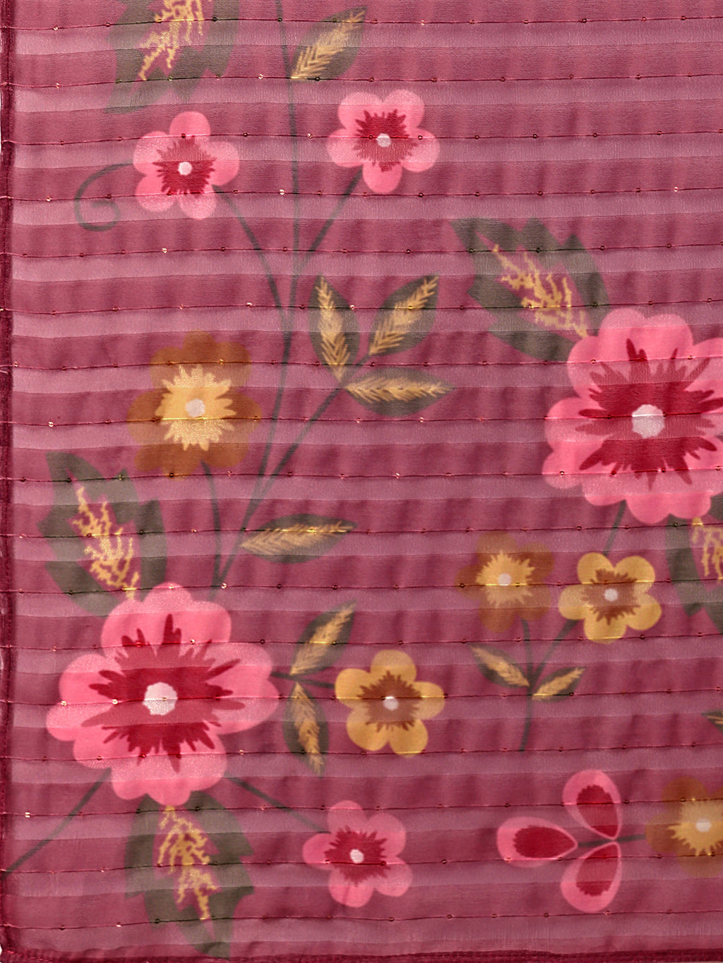 Hand Embroidered Kurta With Pant & Printed Premium Organza Dupatta, Multicolor - Hiral Fashion | Grocsy