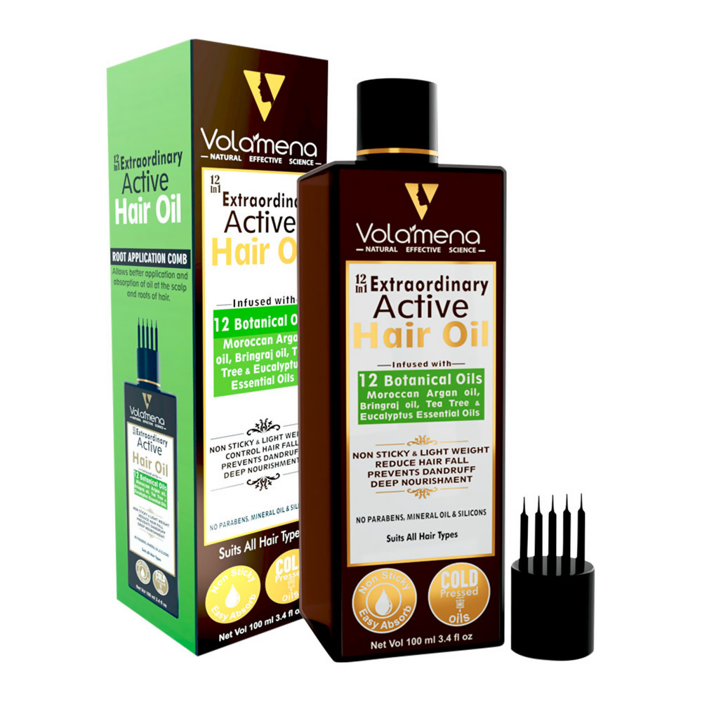 Volamena 12 in 1 Extraordinary Active Hair Oil | Grocsy