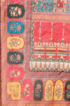 Printed Chanderi Kurta With Pant & Dupatta, Multicolor - Hiral Fashion | Grocsy