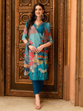 Embroidered & Floral Printed Kurta With Pant & Printed Dupatta, Multicolor - Hiral Fashion | Grocsy