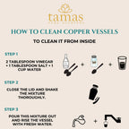 Tamas Q7 Meena Copper Water Bottle | Grocsy