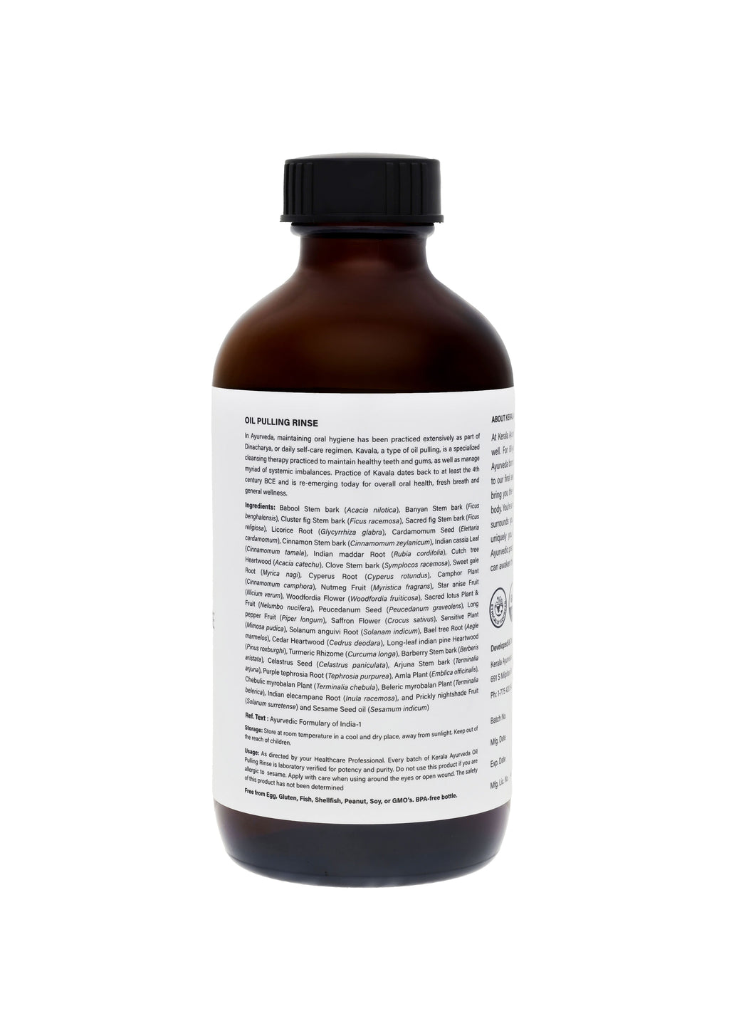 Kerala Ayurveda USA Oil Pulling Rinse (Arimedadi Thailam) | Grocsy