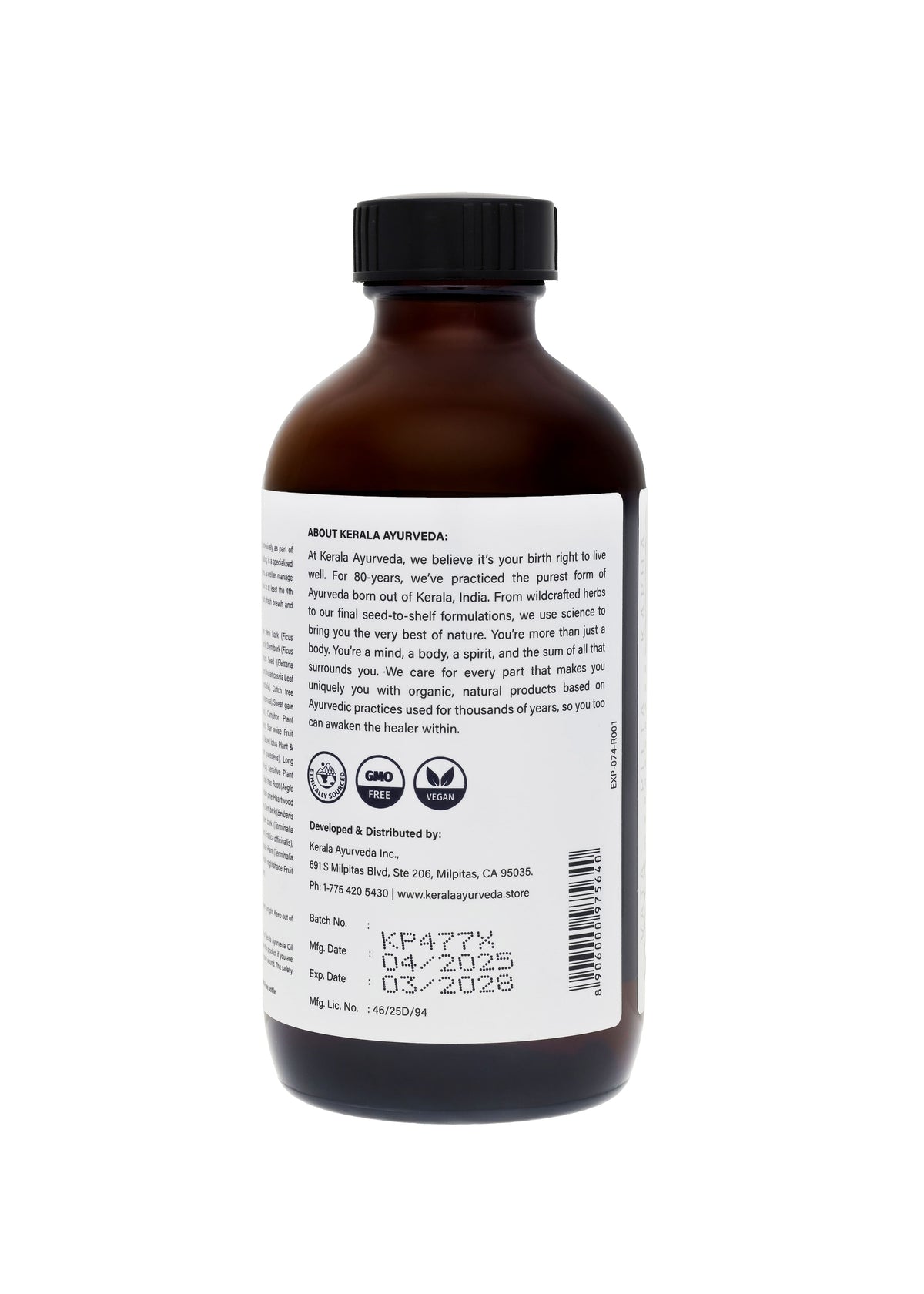 Kerala Ayurveda USA Oil Pulling Rinse (Arimedadi Thailam) | Grocsy