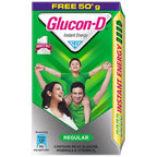 Glucon-D Instant Energy Health Drink - Regular Plain Glucose Powder | Instant Energy & Immunity Recharge With Vitamin C & Calcium | Grocsy