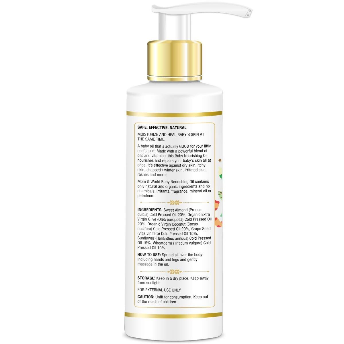 Mom & World Baby Nourishing Oil | Grocsy