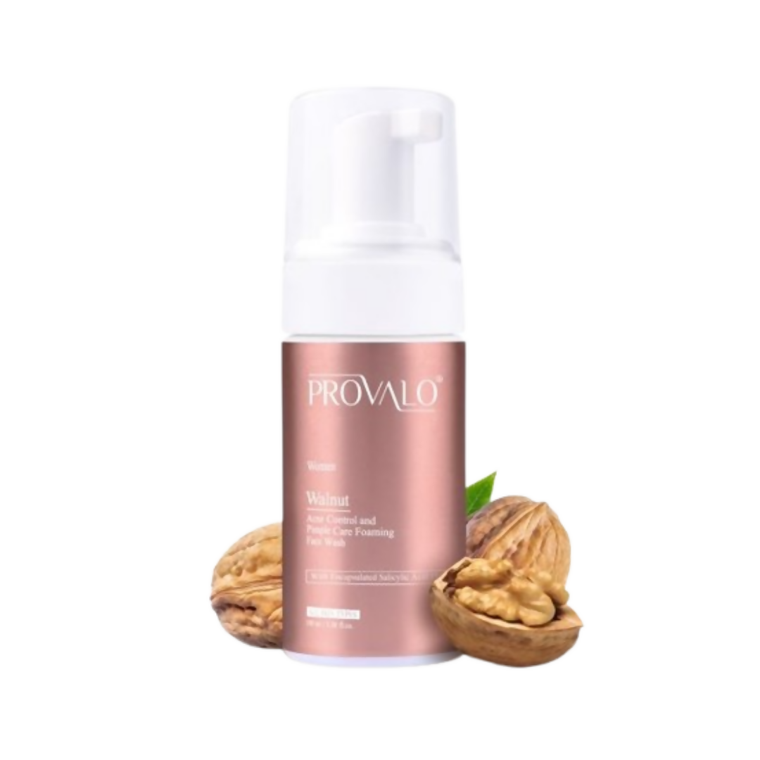 Provalo Walnut Acne Control And Pimple Care Foaming Face Wash For Women | Grocsy