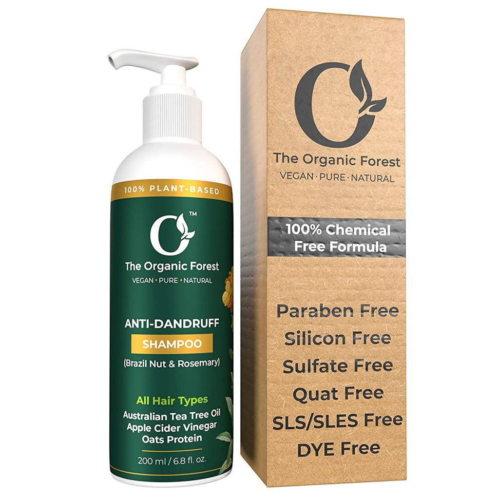 The Organic Forest Anti-Dandruff Shampoo | Grocsy