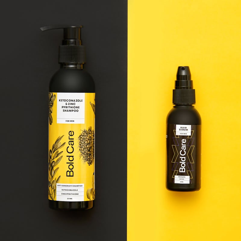 Bold Care Procapil-enriched Serum & Anti-dandruff Shampoo For Men Combo | Grocsy