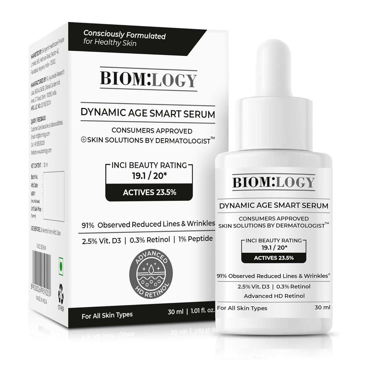Biomlogy Dynamic Age Smart Face Serum | Grocsy