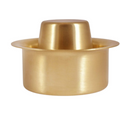 Sidapur Brass Dabara Set - Plain Brushed Matte Finish | Grocsy