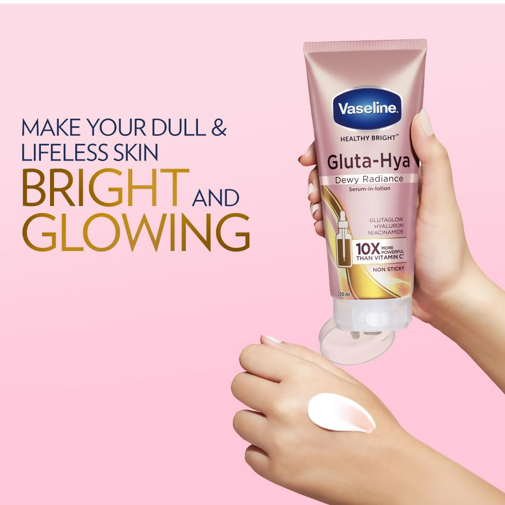 Vaseline Gluta-Hya Dewy Radiance Serum-In-Lotion | Grocsy