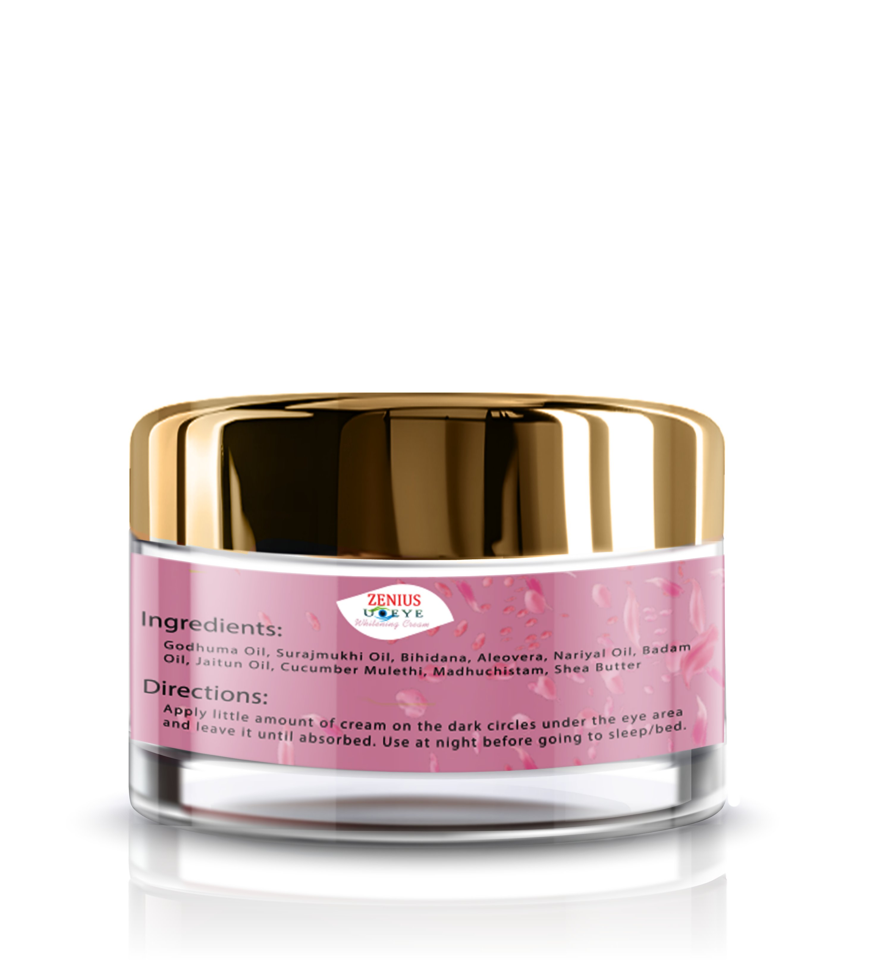Zenius U-Eye Whitening Cream for Reduce Dark Circle and Even Skin Tone | Grocsy