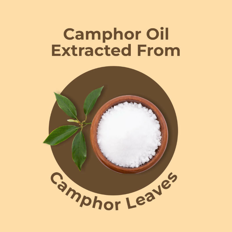 Skiura Nature 100% Natural Camphor Oil For Skin & Hair | Grocsy