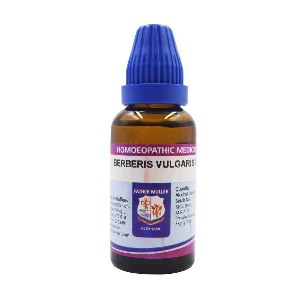 Father Muller Berberis Vulgaris Dilution | Grocsy