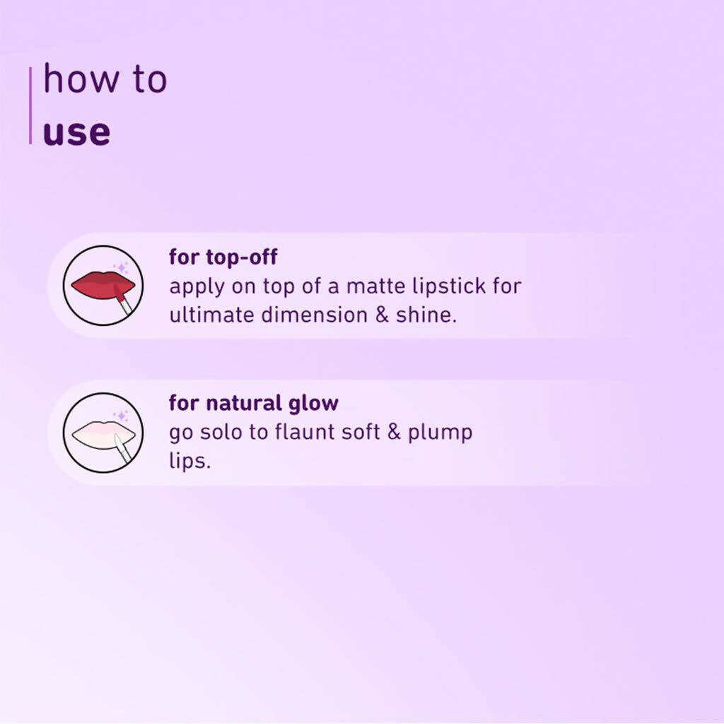 Plum Keep It Glossy Serum Lip Gloss 06 Crimson glow | Grocsy