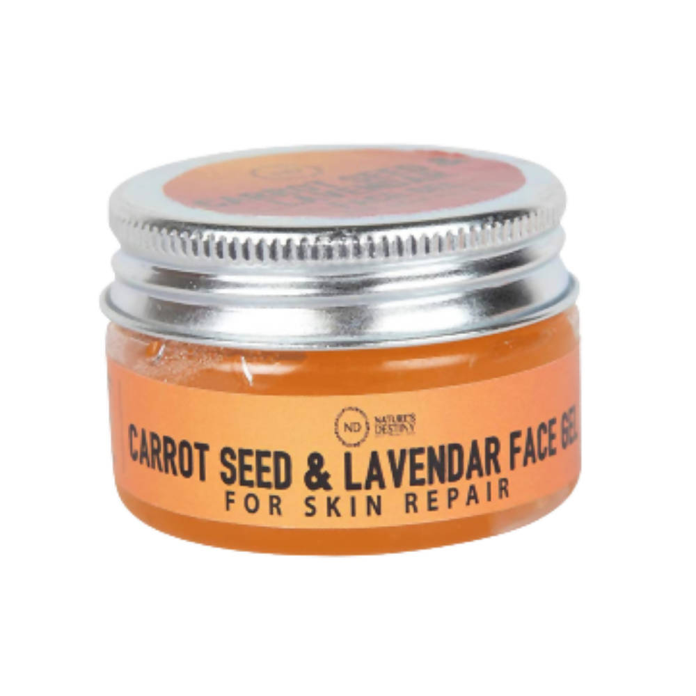 Nature's Destiny Carrot Seed & Lavendar Face Gel | Grocsy