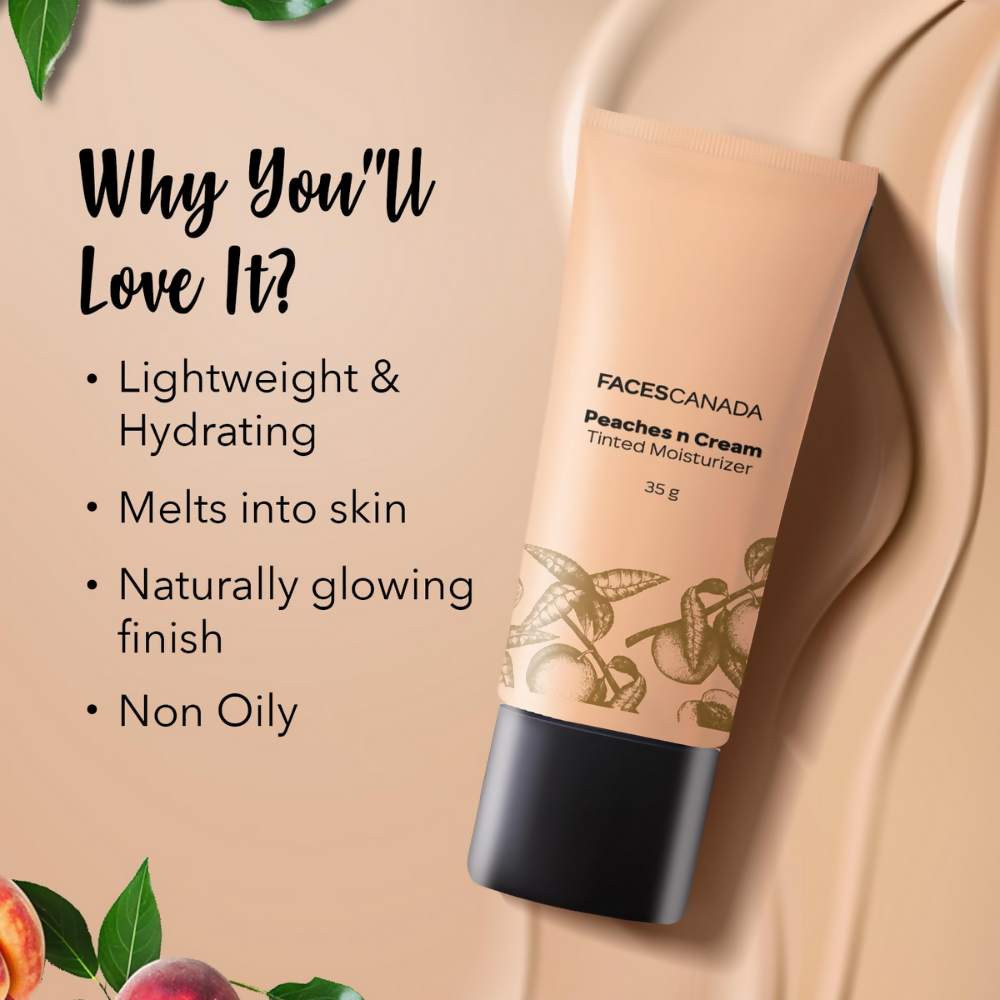 Faces Canada Peaches N Cream Tinted Moisturizer - Beige 02 | Grocsy
