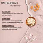 Botanic Hearth British Rose & Almond Body Wash with Shea Butter | Grocsy