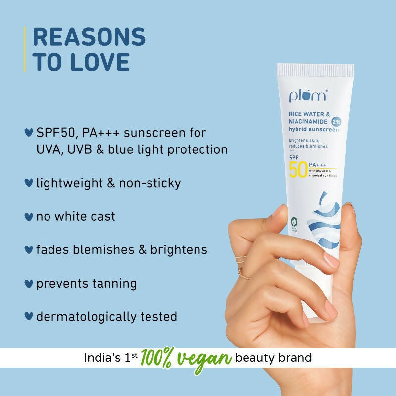 Plum Bright & Clear Skin CSMS (Cleanser, Serum, Moisturizer, Sunscreen) Combo With Niacinamide & Salicylic Acid | Grocsy