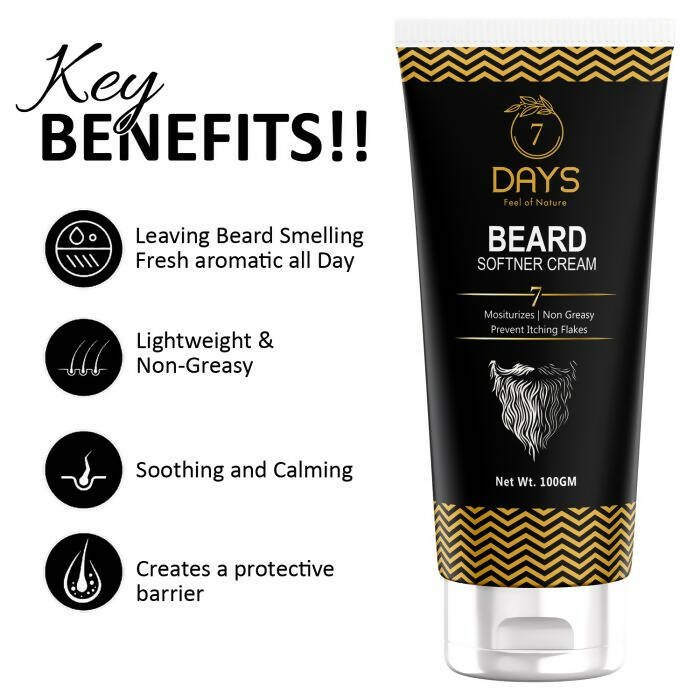 7 Days Beard Softener Cream | Grocsy