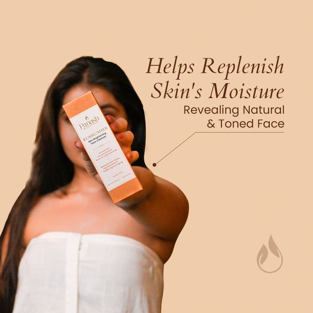 Panash Kumkumadi Skin Brightening Face Cleanser | Grocsy