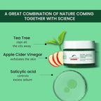 Alps Goodness Tea Tree, Salicylic Acid & Apple Cider Vinegar Acne Control Night Cream | Grocsy