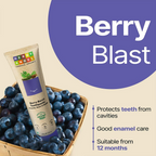 Herby Angel Baby Toothpaste Berry Burst - Herbal Kids | Grocsy