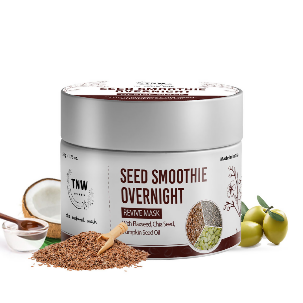 The Natural Wash Seed Smoothie Night Mask | Grocsy