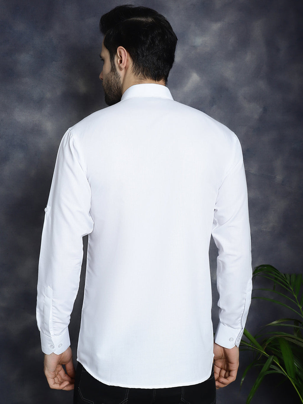 Jompers Men's White Solid Short Kurta | Grocsy