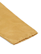 Jompers Men's Solid Dupion Silk Kurta - Dark-Golden | Grocsy