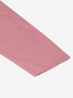 Jompers Men's Magenta Pink Embroidered Kurta | Grocsy