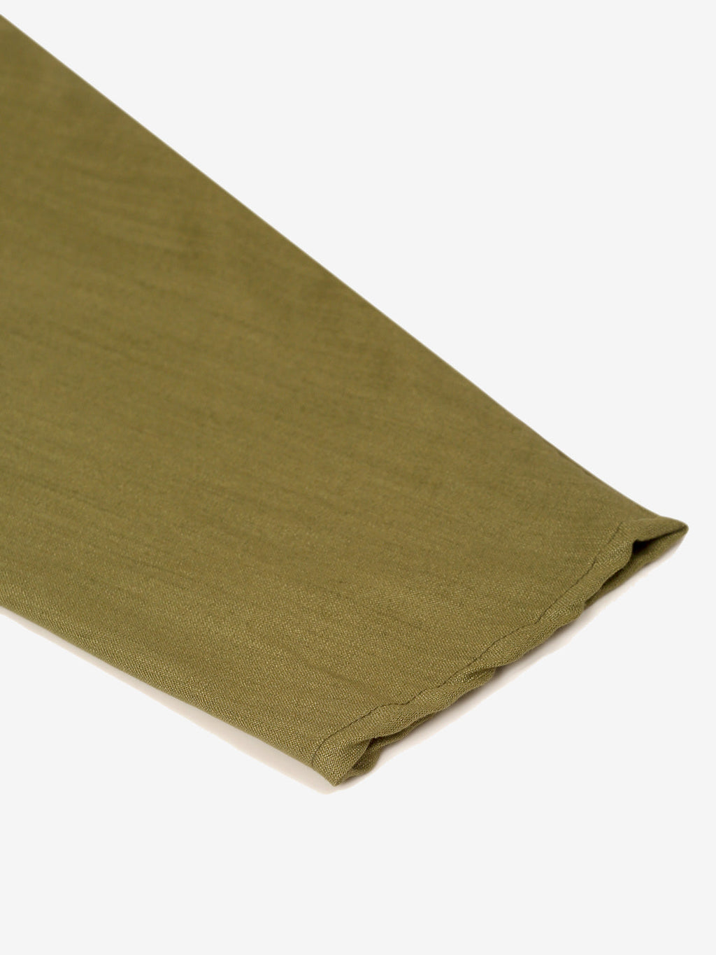 Jompers Men's Olive Green Embroidered Kurta | Grocsy