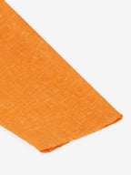 Jompers Men's Cotton Solid Kurta - Orange | Grocsy