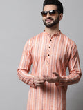 Jompers Men's Coral Geomatric Printed Kurta | Grocsy